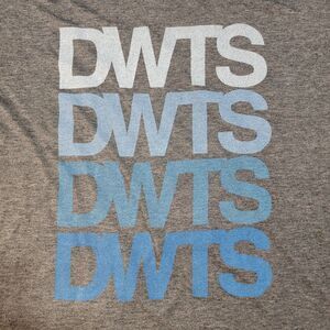 DWTS Graphic SS Blue Tee Live! Tour 2016-2017 - Size XL